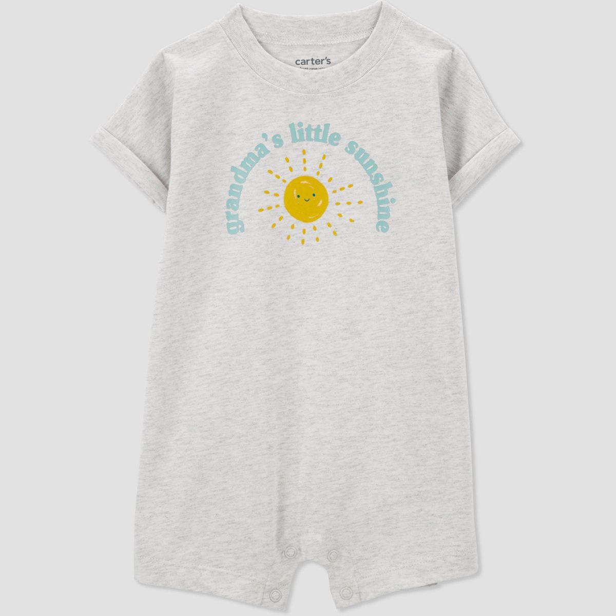 Carter's Just One You®️ Baby Family Love Grandma Romper - Gray | Target