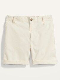 High-Waisted OGC Chino Shorts for Women -- 7-inch inseam | Old Navy (US)