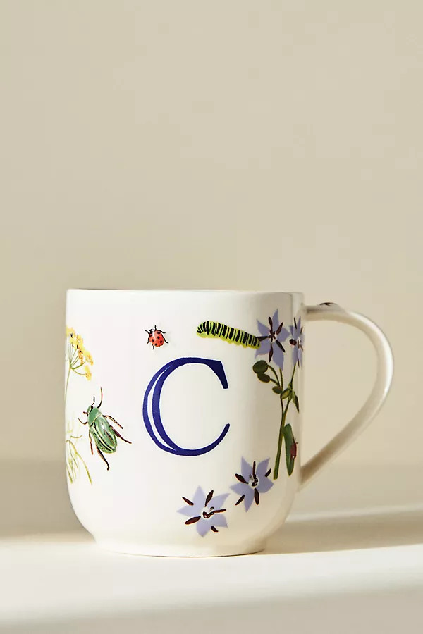 Monarch Monogram Mug | Anthropologie (US)
