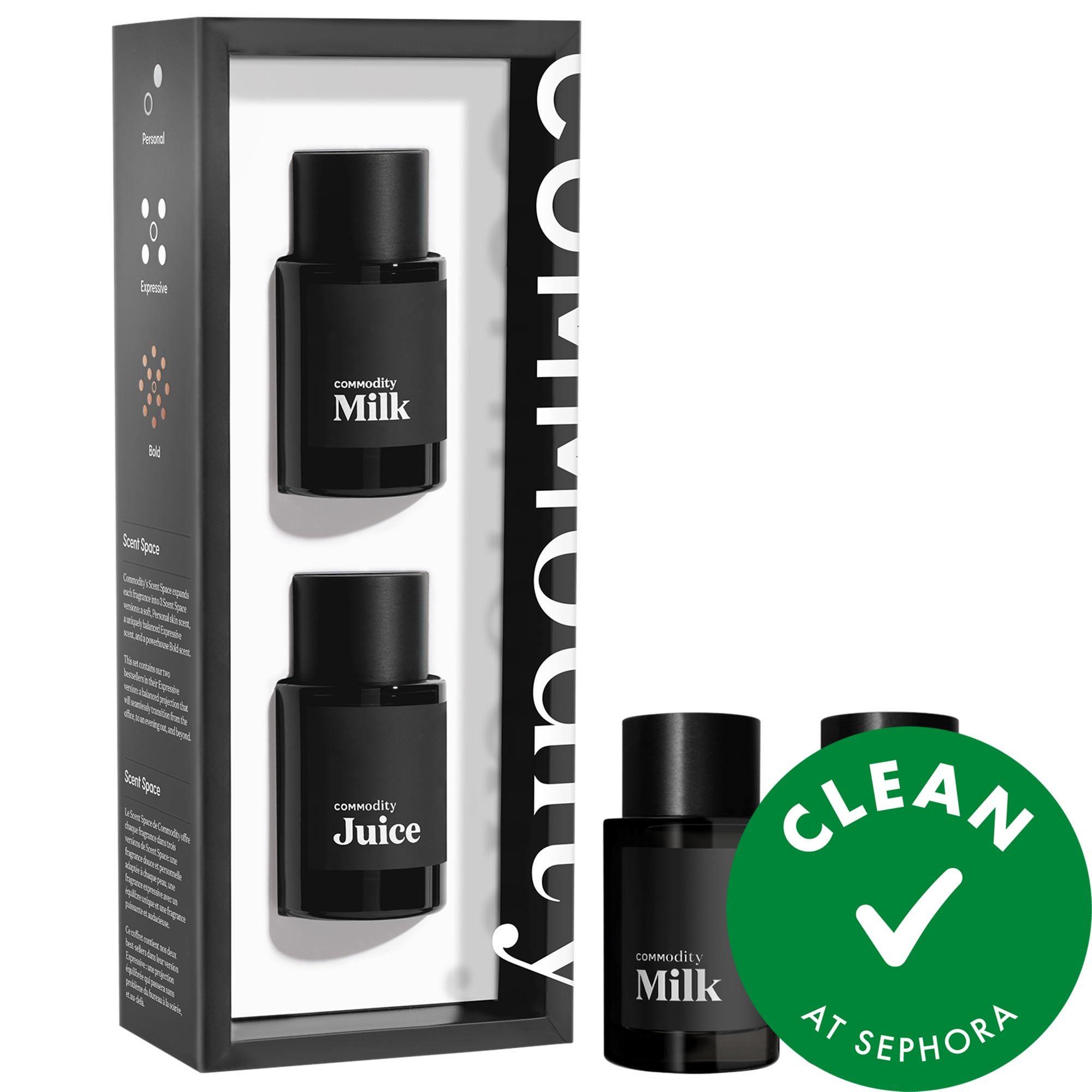 Commodity Mini Juice & Milk Expressive Eau de Parfum Fragrance Duo Set | Sephora (US)