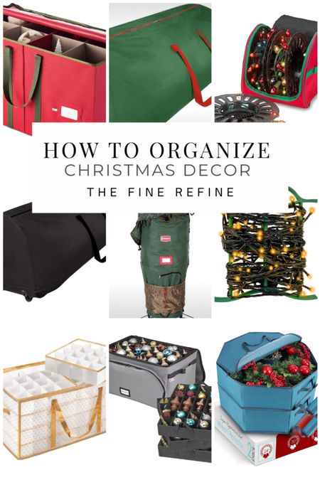 Marie Kondo your Christmas Decor like a professional organizer. Everything you need to store and maintain your chistmas decir neat, organized and in tip top shape. 🎄 

#LTKHoliday #LTKGiftGuide #LTKhome