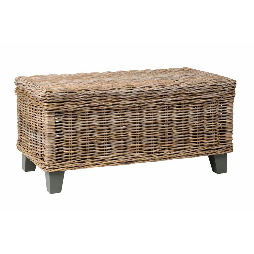 East At Main Hayward Rectangular Rattan Coffee Table | Hayneedle