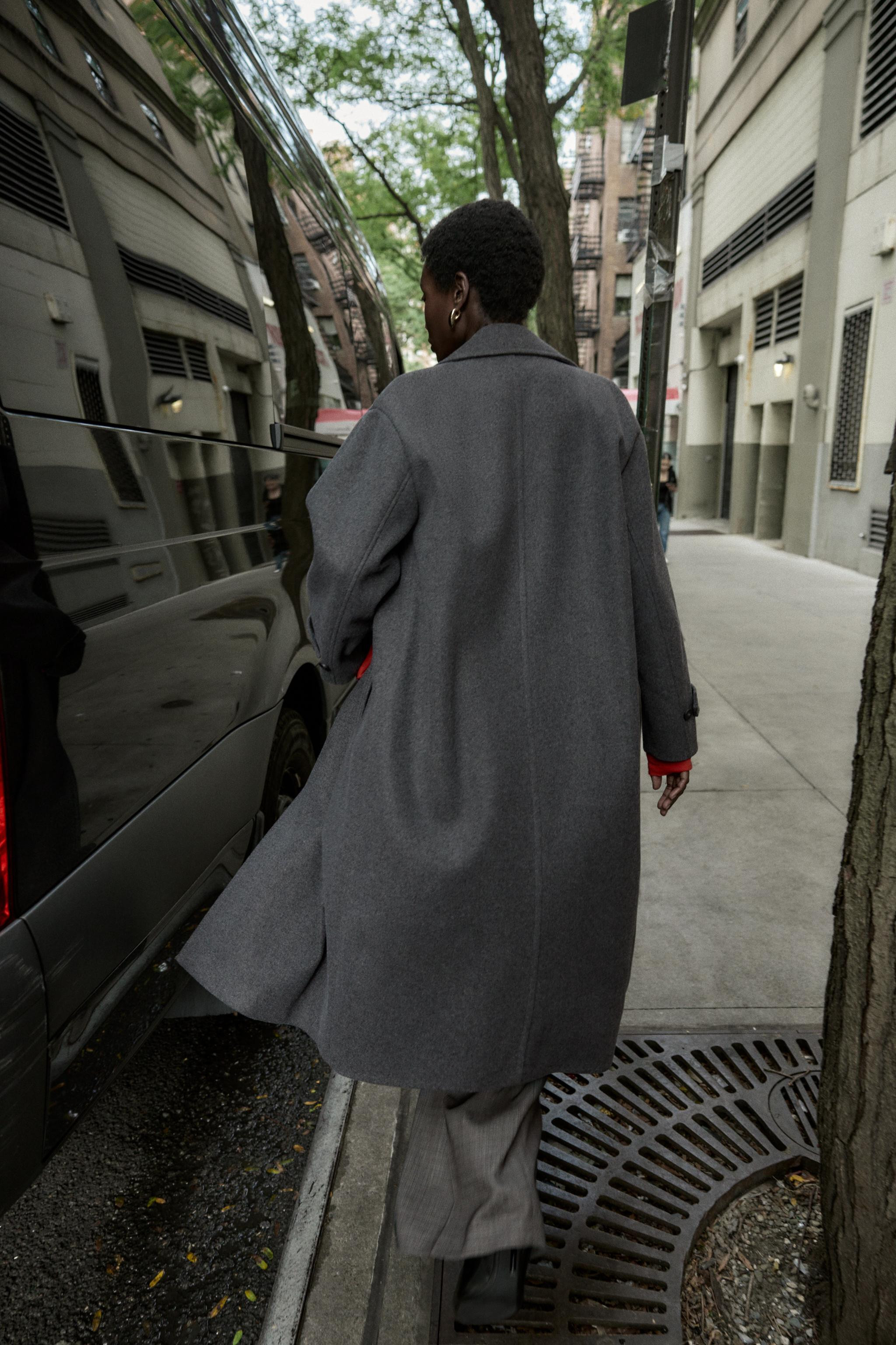 SOFT OVERSIZE COAT | Zara UK