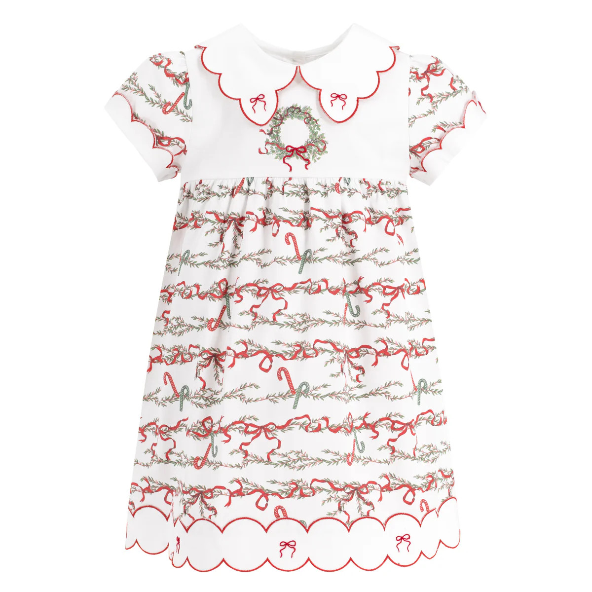 Wreath Girl Dress | Dondolo