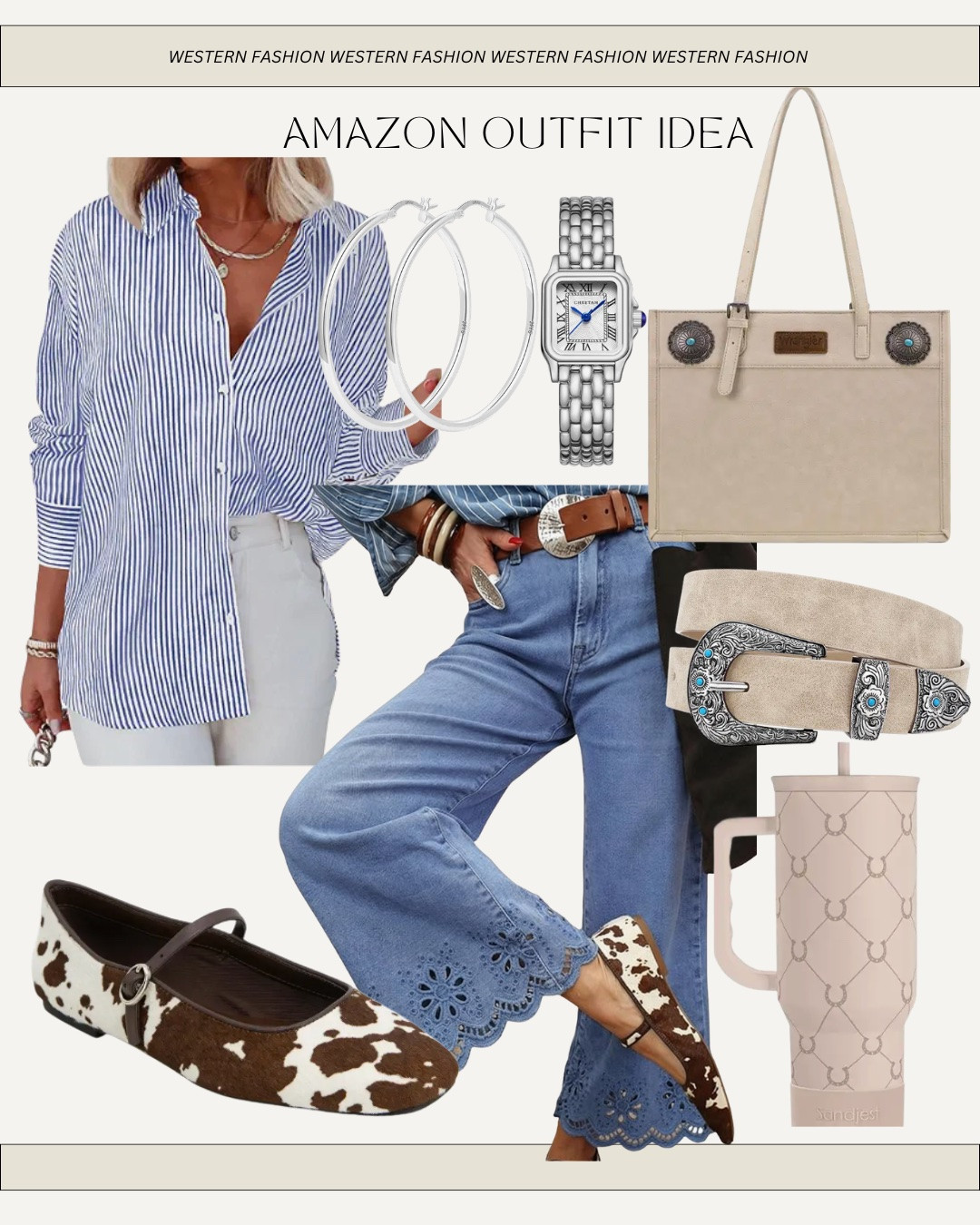 Teacher outfit idea from Amazon western business, casual outfit idea, ball shoes, fall transition outfit ￼

#LTKgrwm #LTKootd #LTKWorkwear