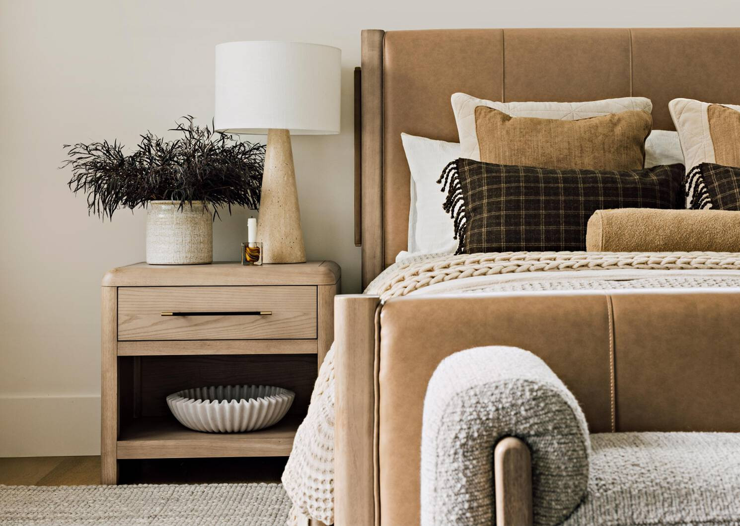 Bethany Decor Bowl White | Urban Barn