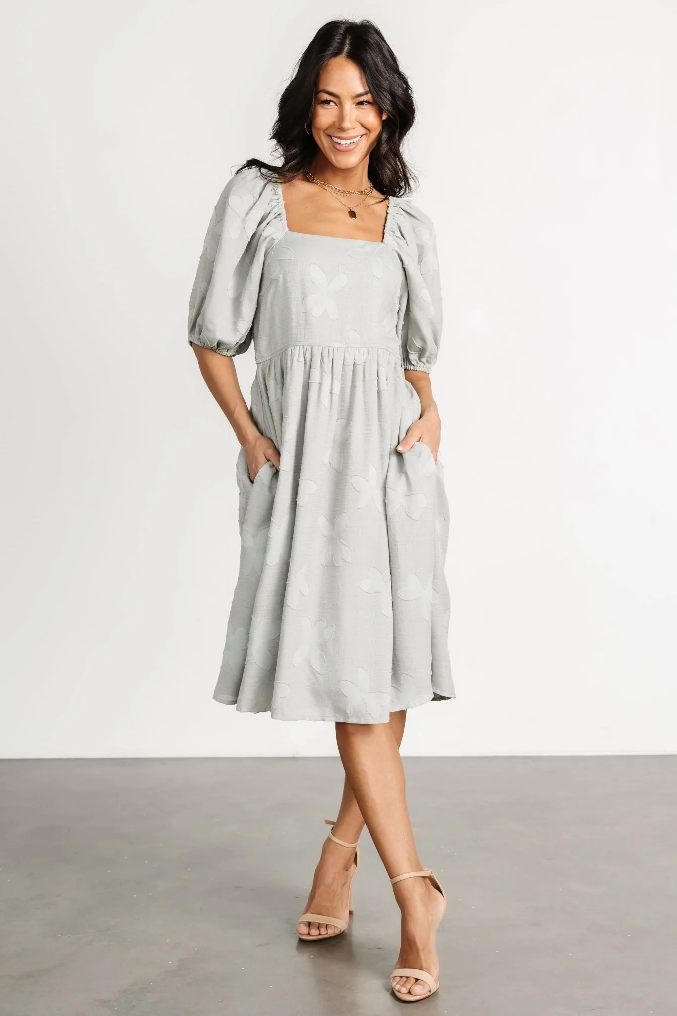 Avery Short Dress | Sage | Baltic Born