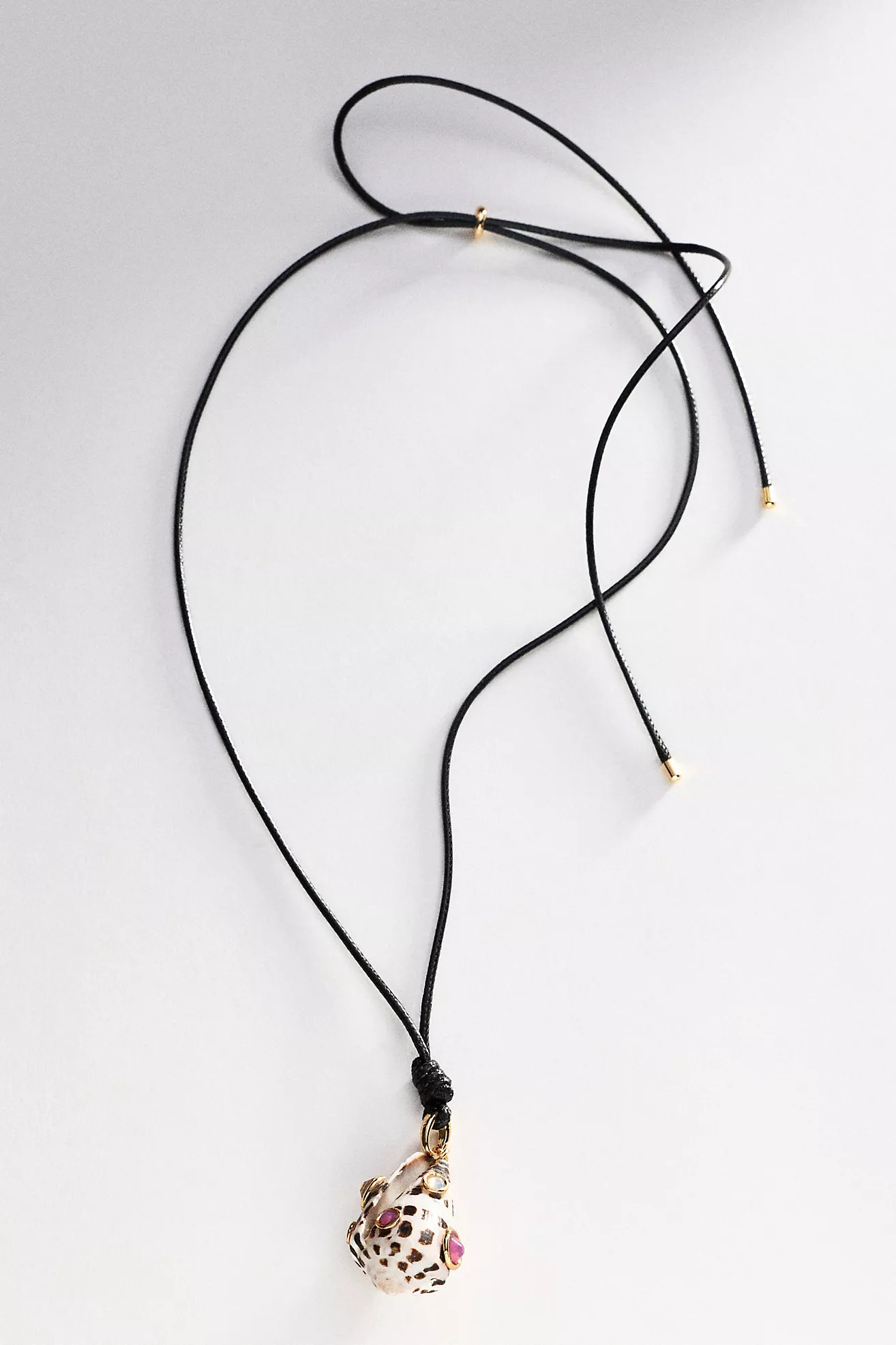 Corded Shell Pendant Necklace | Anthropologie (US)