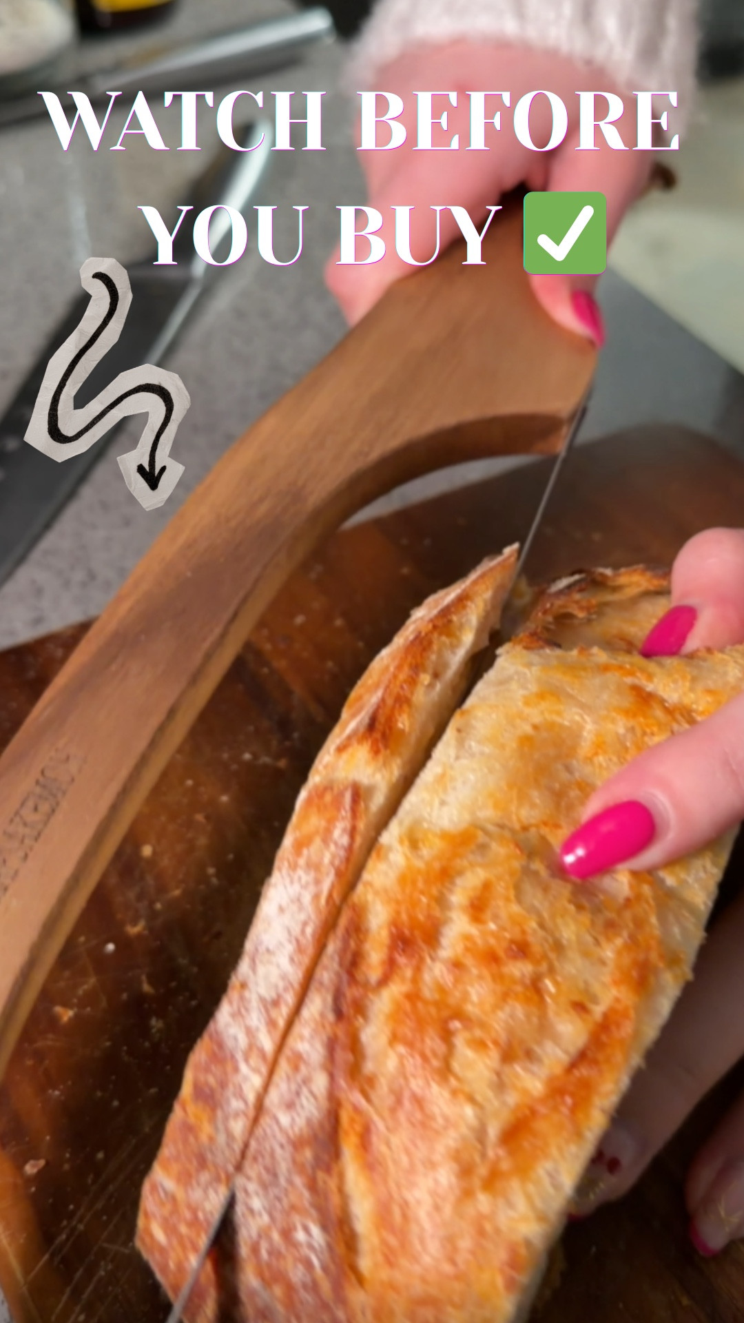 Cut your bread with NO STRUGGLE 

#LTKHome #LTKfoodie