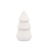 Paddywax Cypress & Fir Holiday Collection Tree-Shaped Scented Candle Set, 16-Ounce, White | Amazon (US)