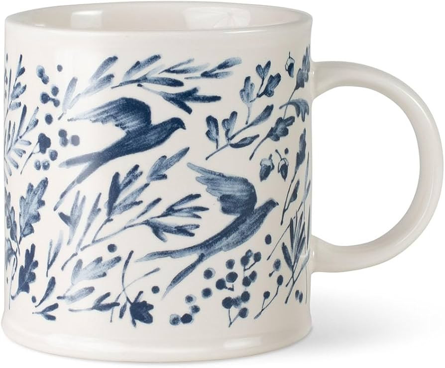 Fringe Studio Stoneware Le Cafe Mug, PROVENCE 3.375" DIA. X 3.5" H, 10 FL.OZ, Memento Collection ... | Amazon (US)