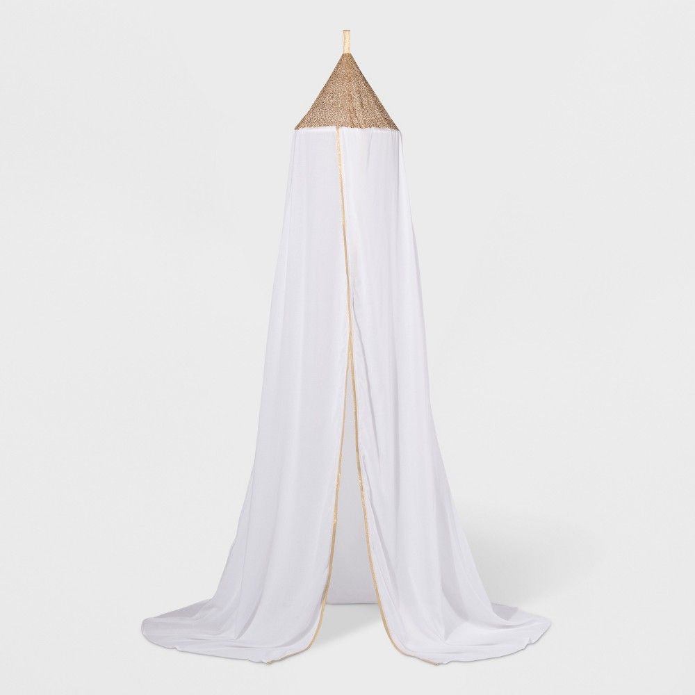 Sequin Bed Canopy White - Pillowfort | Target