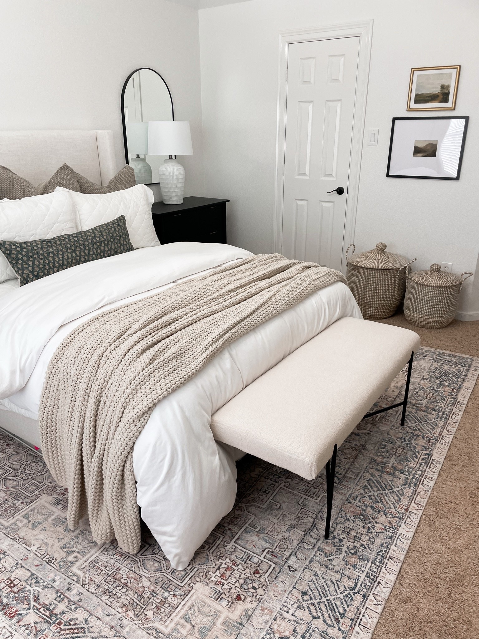 Bedroom
Guest bedroom
Bed frame
Rug
Nightstands are old but will link similar

#LTKHome #LTKSaleAlert