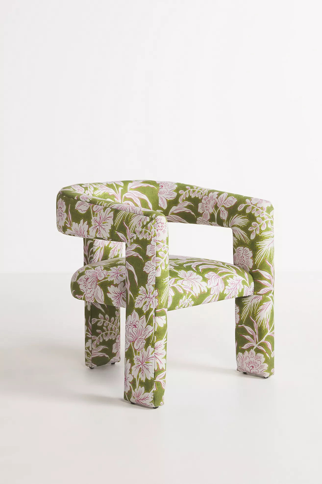 Simone Floral Effie Tripod Dining Chair | Anthropologie (US)