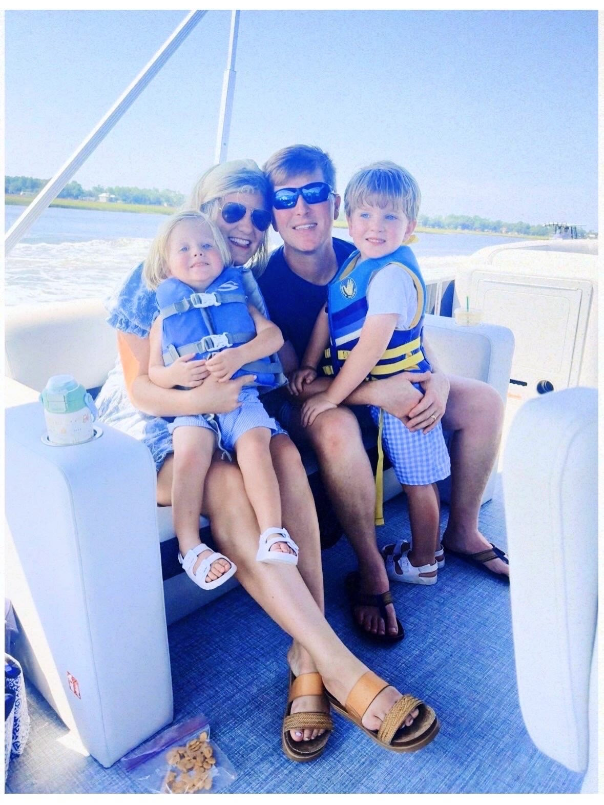 l a b o r  d a y  w e e k e n d  c a m e r a  r o l l 🇺🇸🎞️❤️⚓️🌊🏝️☀️🎣🚤🐟🏖️🌞🌾⛵️ #fullhearts #labordayweekend #laborday2026 

Full hearts 🥰 after the sweetest Labor Day weekend memories 🎞️ made with my precious parents 🫶🏽 down at the beach house 🏡 soaking up the sea 🌊 and summer sun ☀️, boating ⚓️ out on the waterway 🌾, fishing 🎣 off the dock 🪵, seeing sunsets 🌅 and rainbows 🌈 off the back porch 💫, watching Judson master 👏🏽 his swimming 🏊 (that’s my boy!! 🤩), and happy as can be 🐚 enjoying the very “last hoorah of summer” 🎉 with our precious lil’ beach babes (& cutest fishies 🐠 in the sea)!!! 👶🏼🐟 And so happy to be headed back home 🏡 sweet home ❤️ to the farm 🌾✨ with our sleepy 😴 baby boys in the back seat!!! 👶🏼💤 I used to *dream* 🥲 of being able to say “coming home to our farm” - and now it’s our life! 🥹🥰 Thank you, thank you, Lord!! 🤍🌥️ #ouramericandreamcometrue #bestlabordayweekendyet