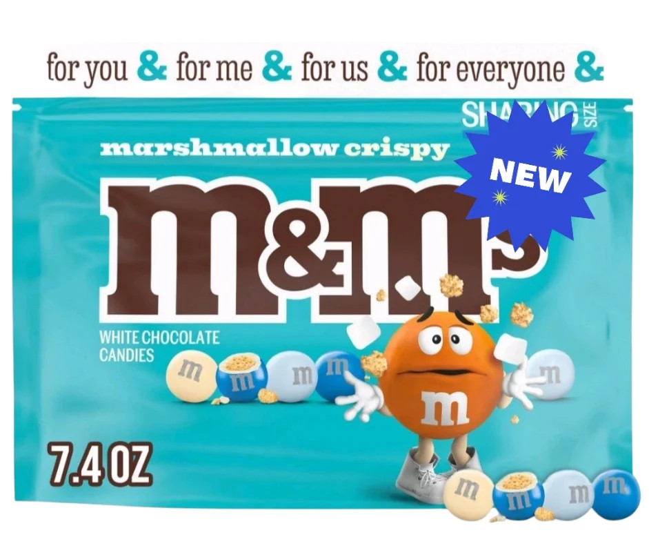 M&M's Marshmallow Crispy White Chocolate Candy, 7.4 oz | Walmart (US)