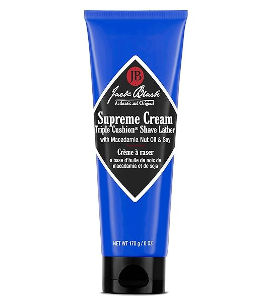 Jack Black Supreme Cream Triple Cushion Shave Lather | Amazon (US)