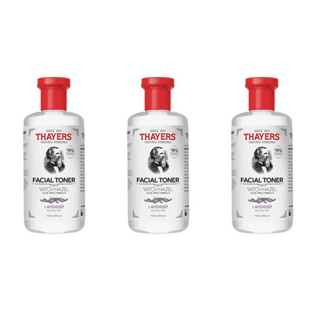 (3 pack) Thayers Witch Hazel Aloe Vera Toner Lavender 12 fl oz | Walmart (US)