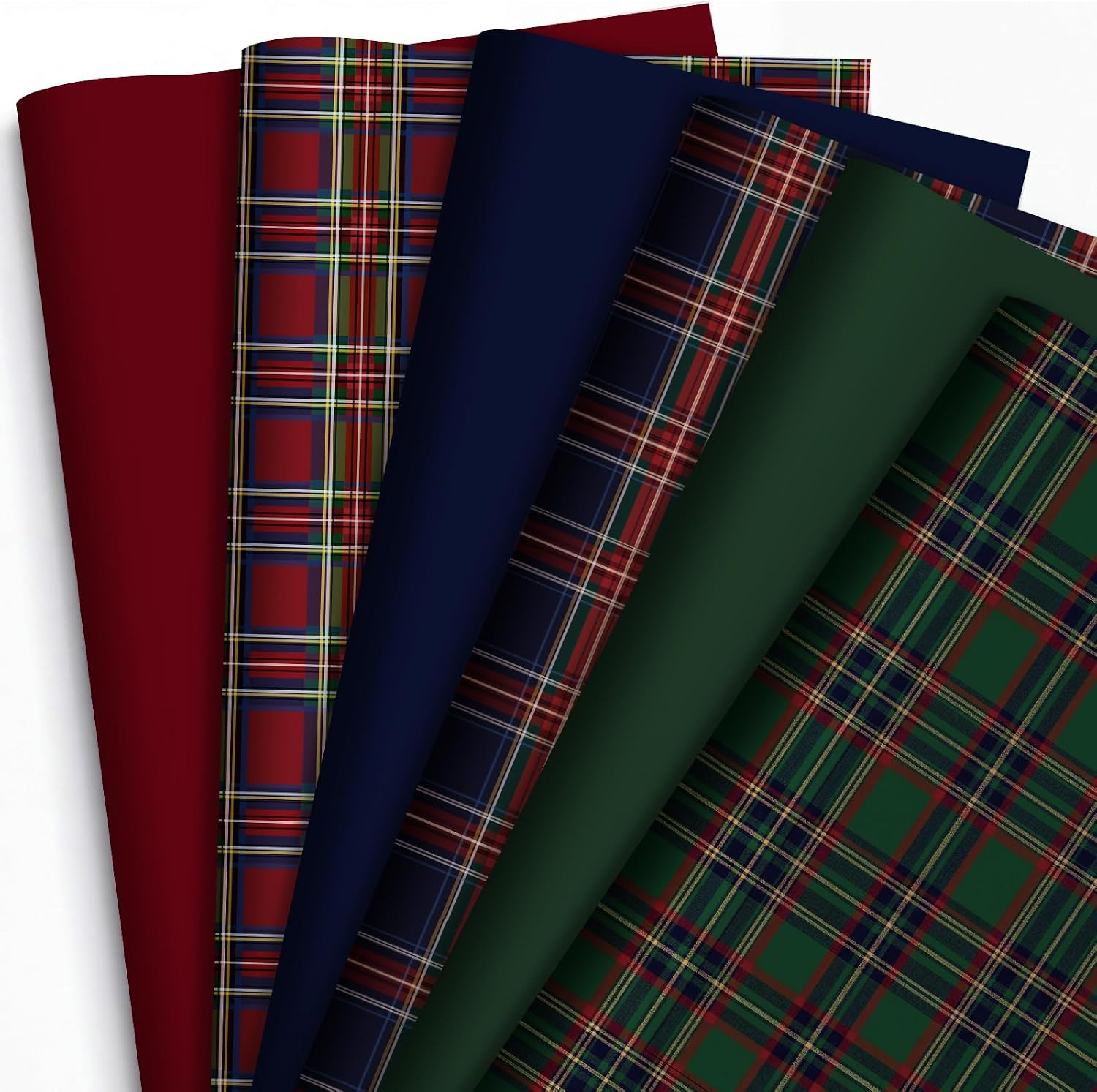 FunooFuno Classic Christmas Wrapping Paper 12 Sheets 20" x 29" | Amazon (US)