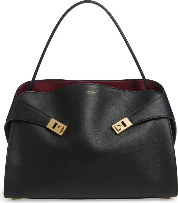 FERRAGAMO Hug Soft Leather Tote | Nordstrom | Nordstrom