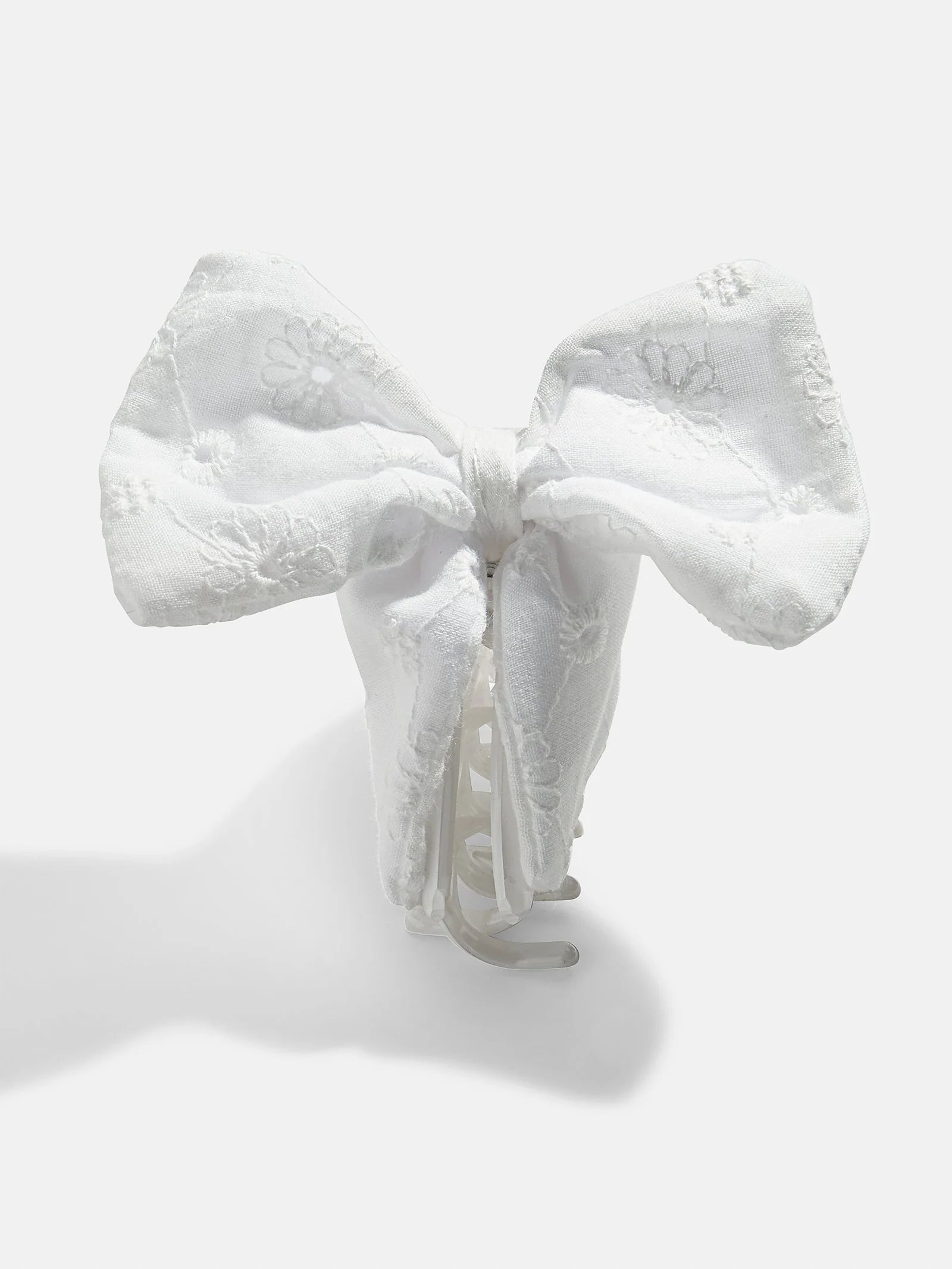 Maria Hair Clip - White | BaubleBar (US)