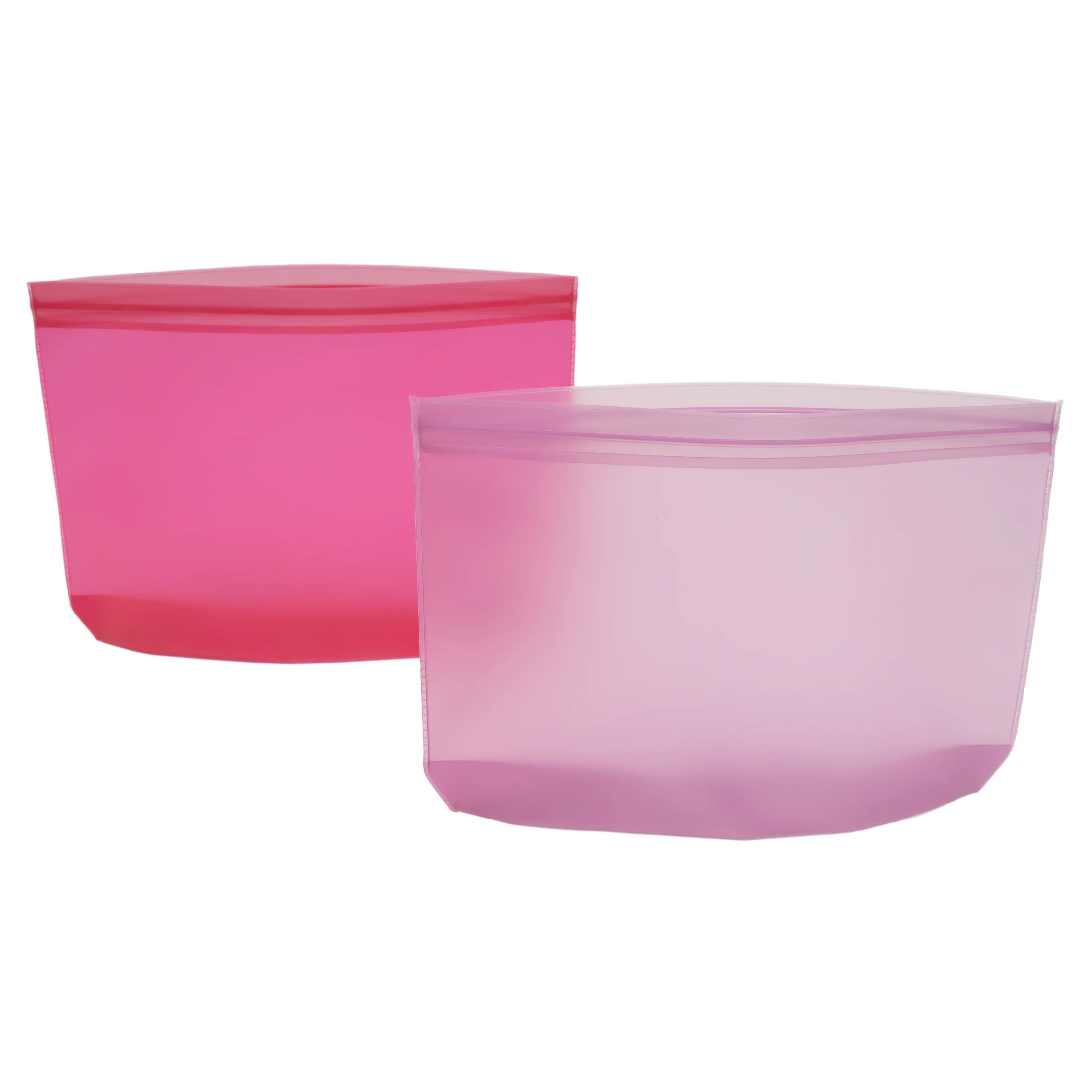 Back to School - Reusable Plastic Sandwich Bags- Pink and Purple by Brightstar Products | Walmart (US)