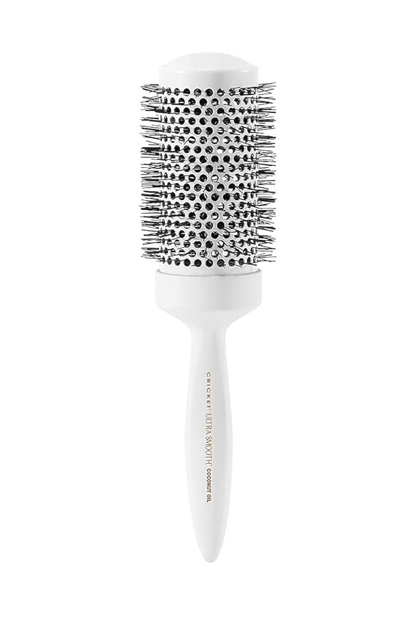 Cricket Ultra Smooth Coconut Thermal Hair Brush – 2” Ceramic Barrel, Coconut Oil and Keratin-... | Amazon (US)