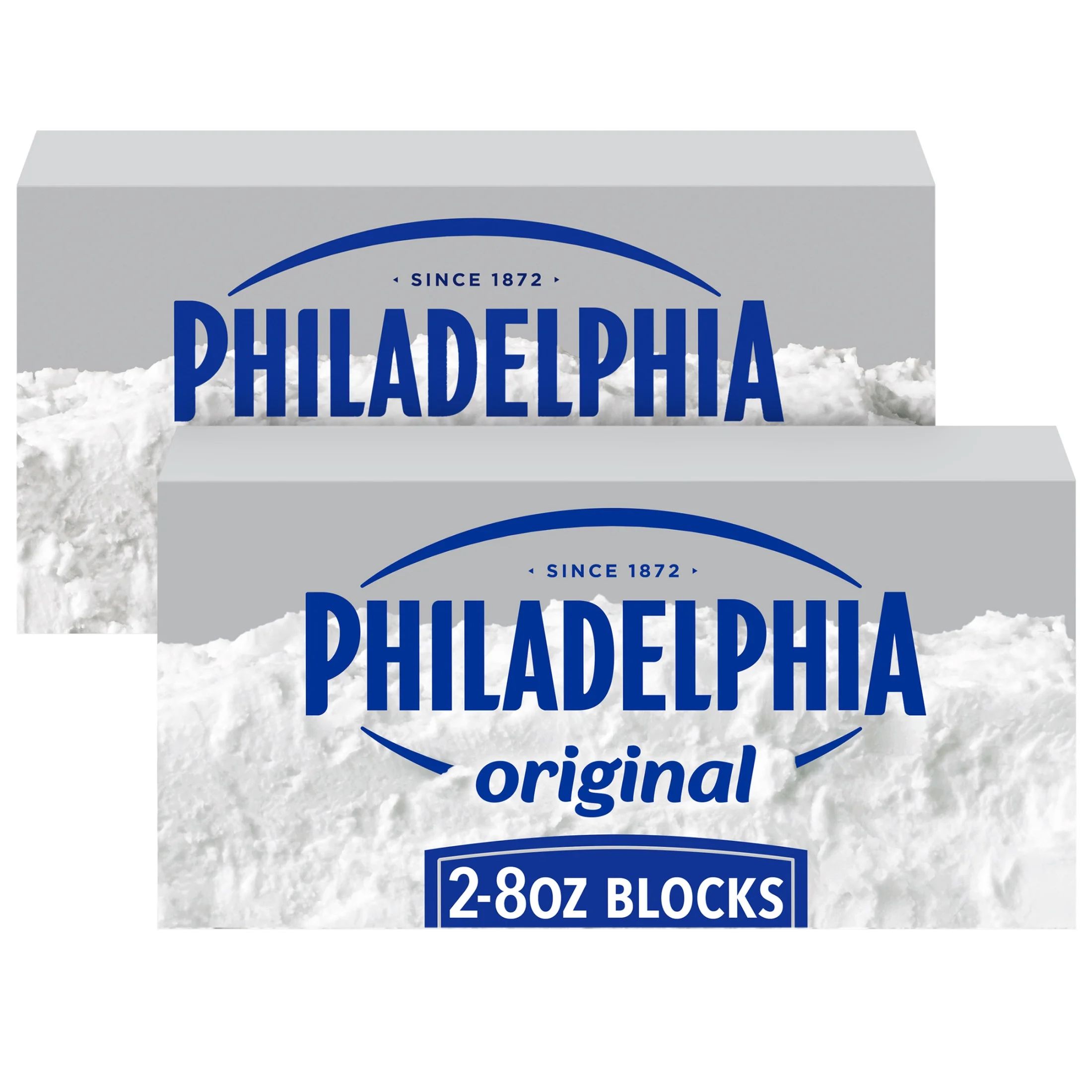 Philadelphia Original Cream Cheese, 2 ct Pack, 8 oz Brick | Walmart (US)