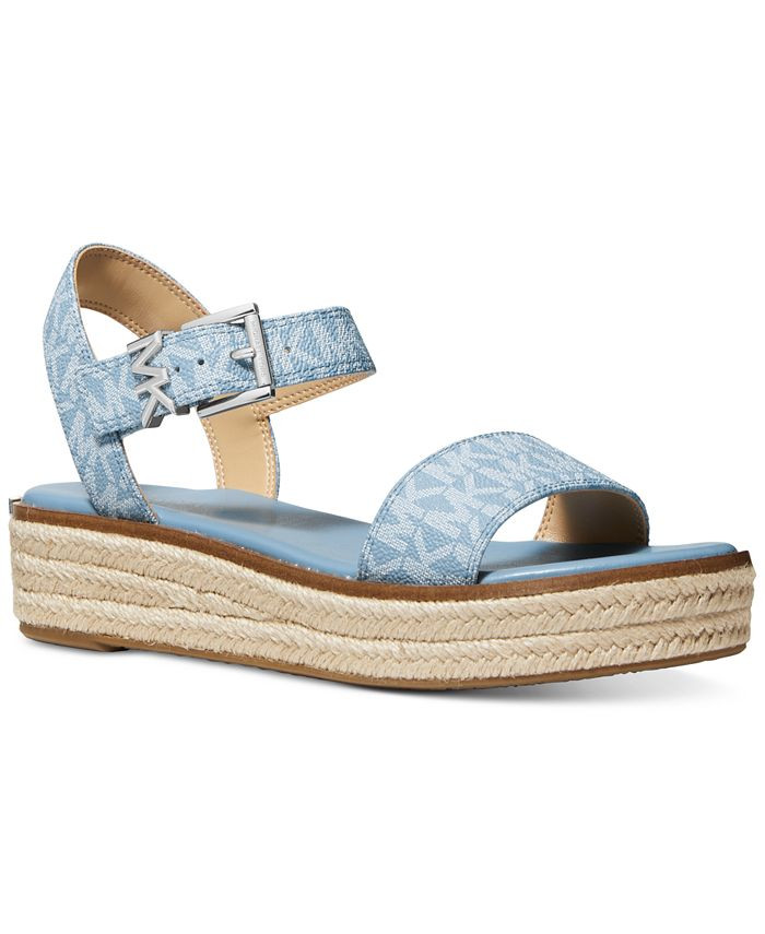 Michael Kors Women's Richie Espadrille Wedge Sandals & Reviews - Sandals - Shoes - Macy's | Macys (US)
