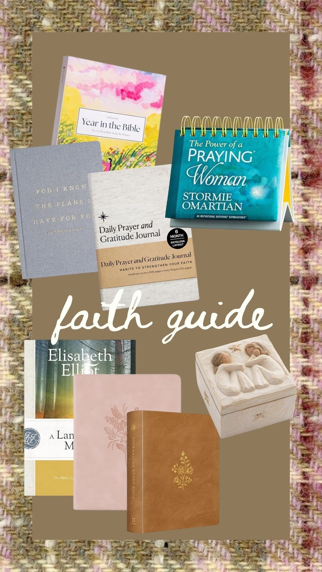 all of my personal favorite faith tools that would bless anyone you gift them to!! 

#LTKGiftGuide #LTKSeasonal #LTKHoliday