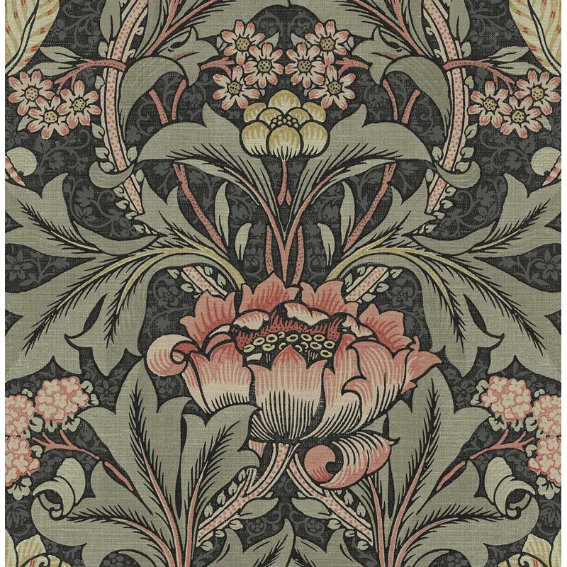 Craw Peel & Stick Floral Roll | Wayfair North America