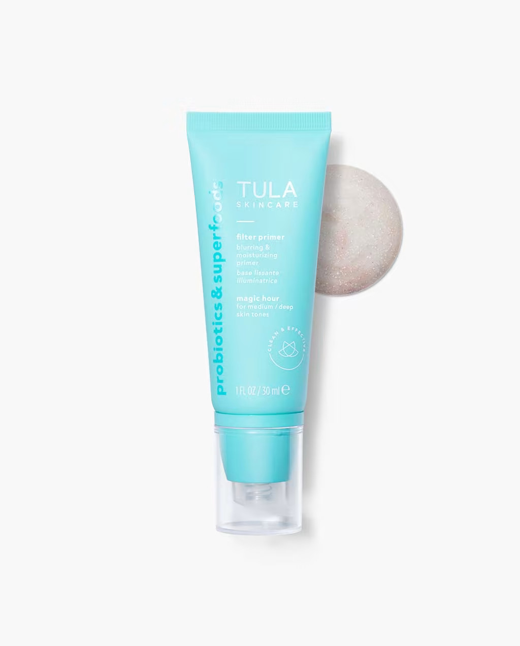 blurring & moisturizing primer (sheerly tinted) | Tula Skincare