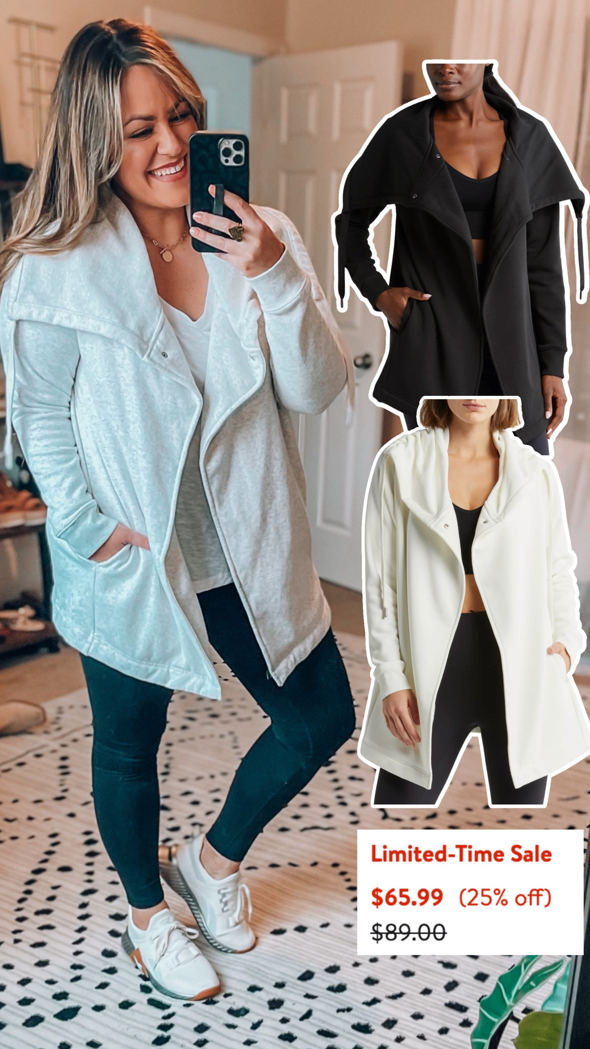 Zella cozy wrap jacket on sale now! 

#LTKGiftGuide #LTKmidsize #LTKCyberWeek