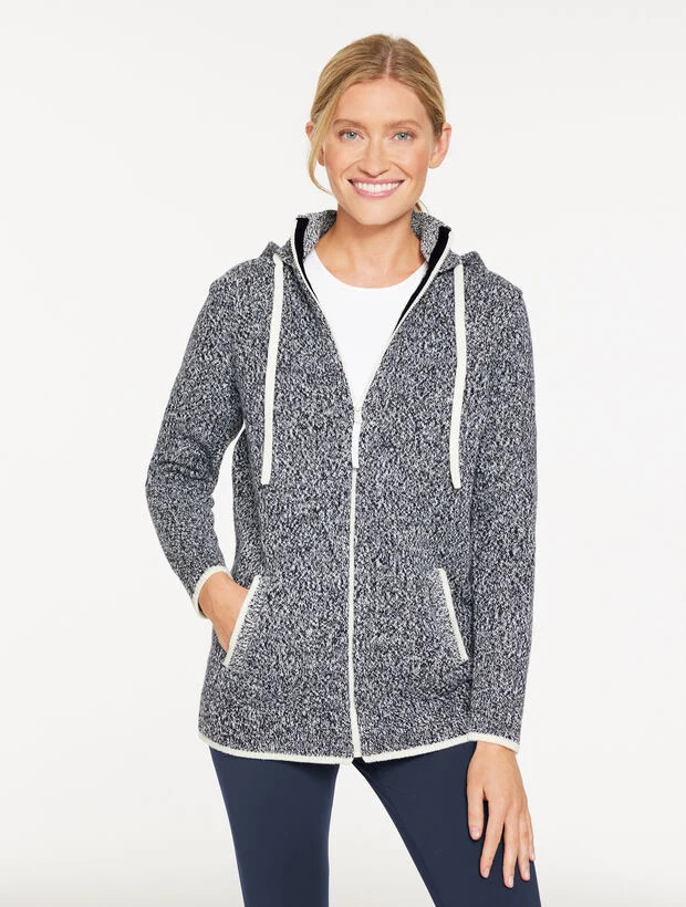 Hooded Sweater - Marl | Talbots
