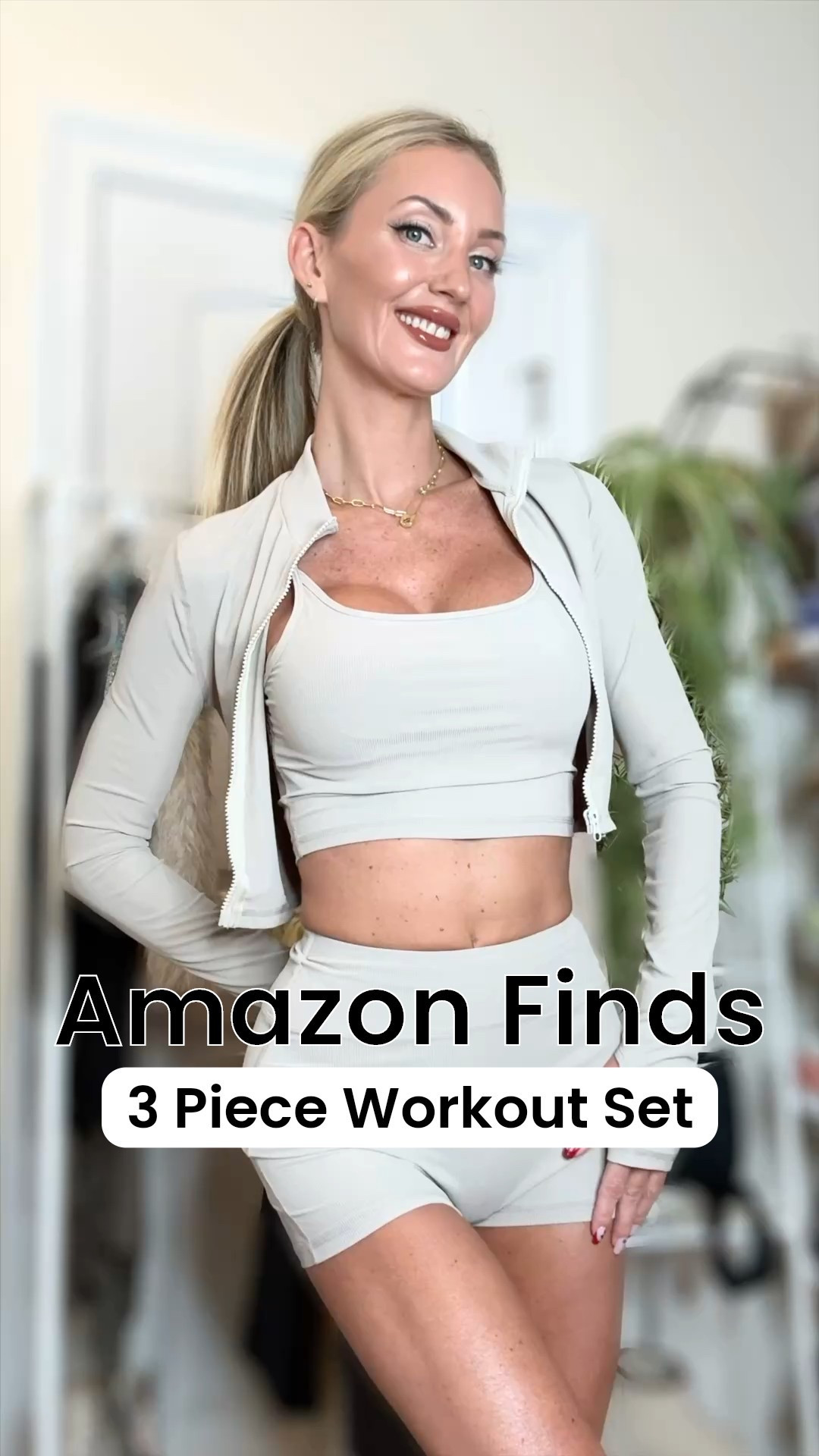 #workout #yogaoutfit #activewear #athleisure #matchingset #3pieceset #amazon #affordable #yogashorts #zipupjacket #tanktop

#LTKFindsUnder50 #LTKActive #LTKSeasonal