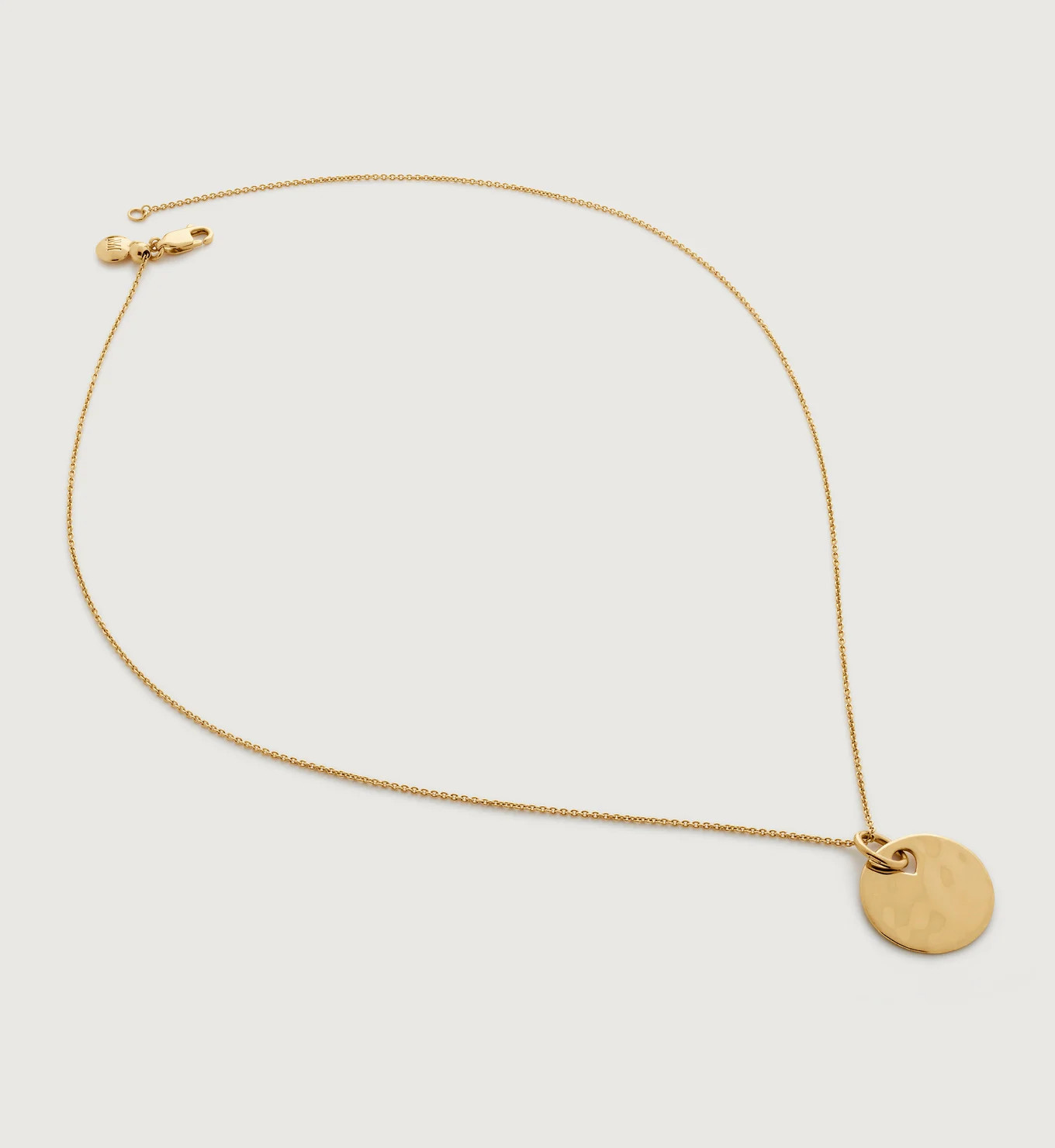Ziggy Round Necklace | Monica Vinader (US)