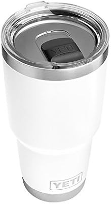 YETI Rambler 30 oz Stainless Steel Vacuum Insulated Tumbler w/MagSlider Lid, White | Amazon (US)