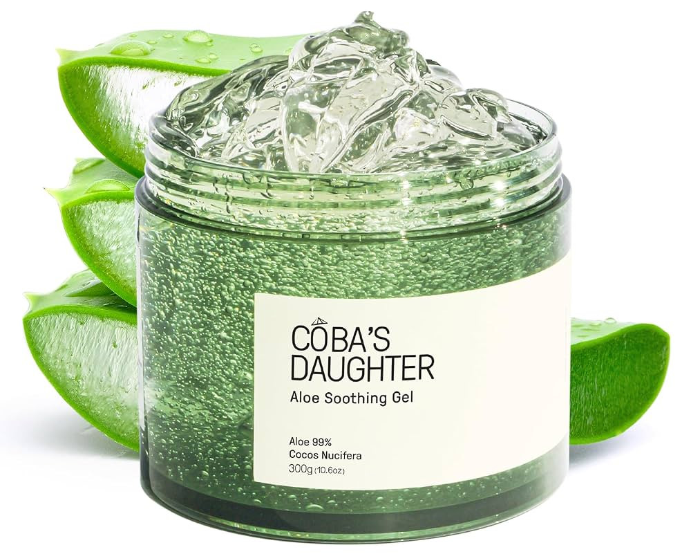 COBA'S DAUGHTER 99% Pure Aloe for Sunburn Relief & After Sun Recovery| Coconut Scented Aloe Vera ... | Amazon (US)