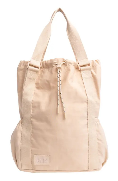 Béis The Sport Nylon Convertible Tote in Beige at Nordstrom | Nordstrom