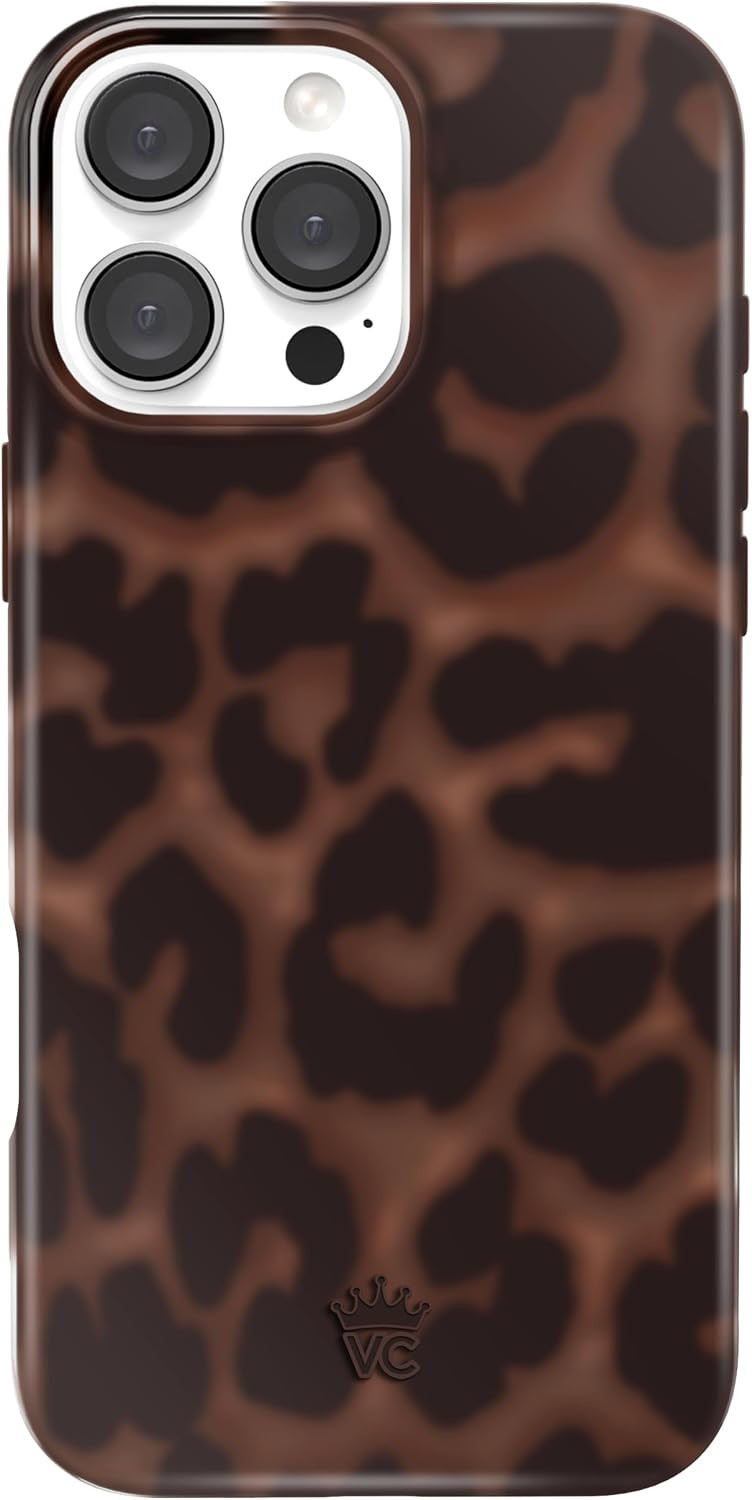 VELVET CAVIAR for iPhone 16 Pro Max Case - Compatible with MagSafe [16ft Drop Tested] - It Girl Brown Leopard | Amazon (US)