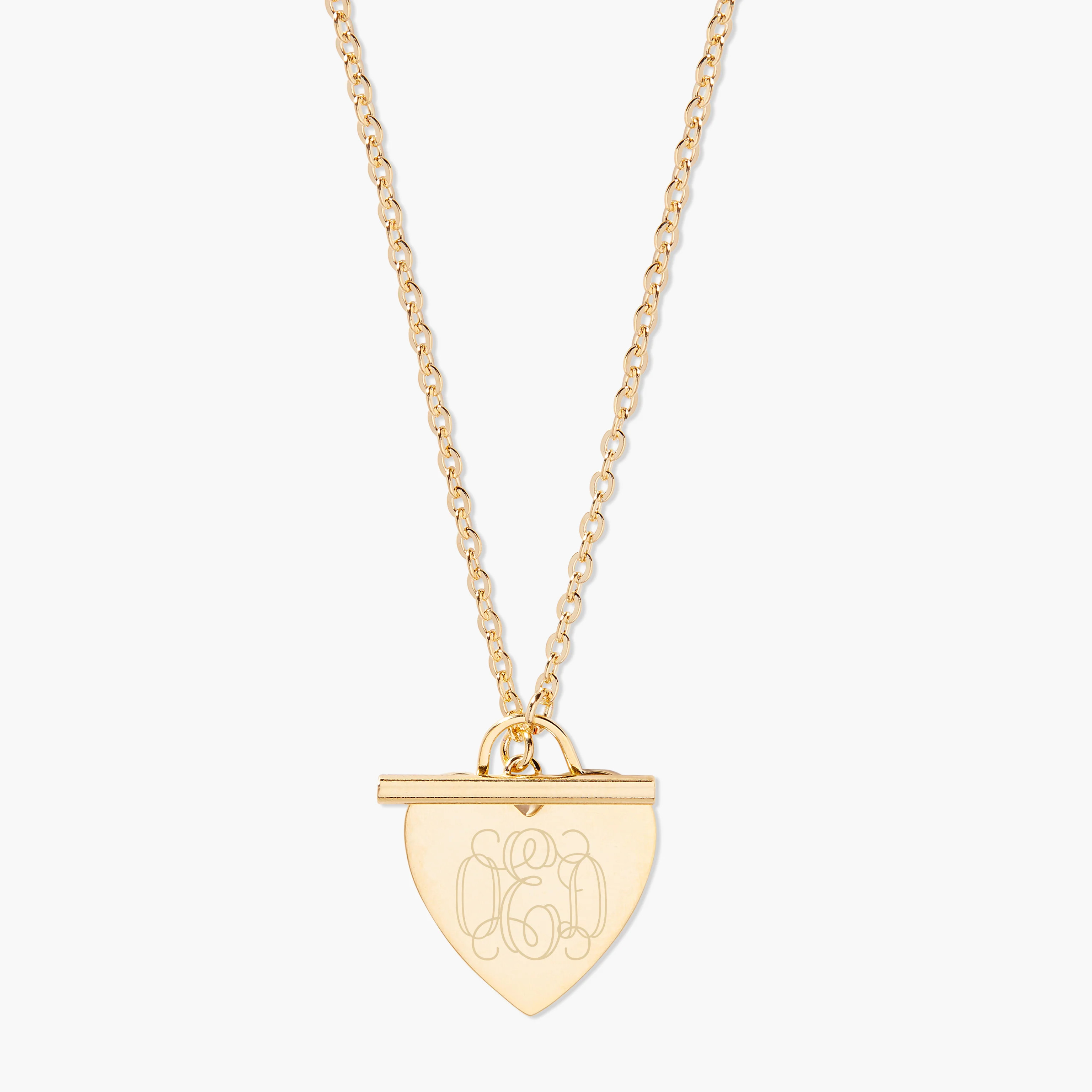 Isabel Heart Toggle Necklace | Brook and York