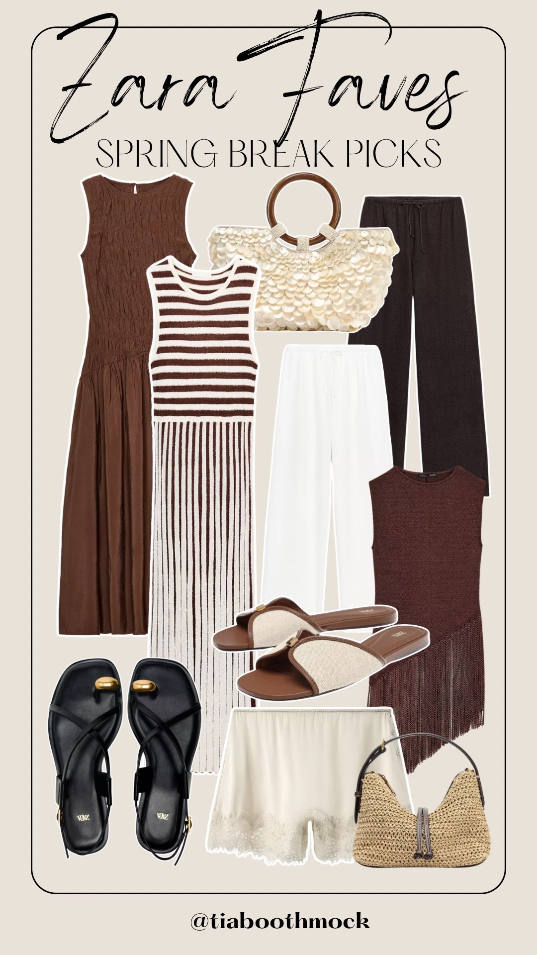 My spring break picks from Zara 🤎

#LTKTravel #LTKSeasonal #LTKSwim