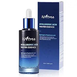 ISNTREE Hyaluronic Acid Deep Hydrating Face Water Essence 1.69 Fl Oz | Facial Serum for Dry, Acne... | Amazon (US)