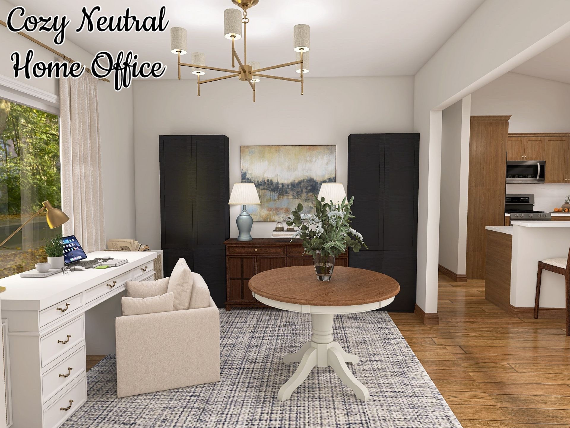 Designed by Olivia
Cozy Neutral Home Office 

#LTKHoliday #LTKmomlife #LTKHome