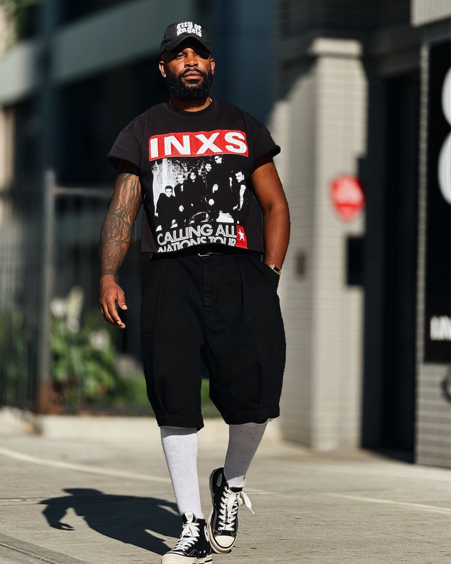 All black is in the summer is still an art.

#LTKMens #LTKootd #LTKTall