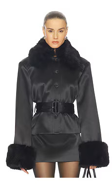 Camila Coelho Julieta Jacket in Black from Revolve.com | Revolve Clothing (Global)