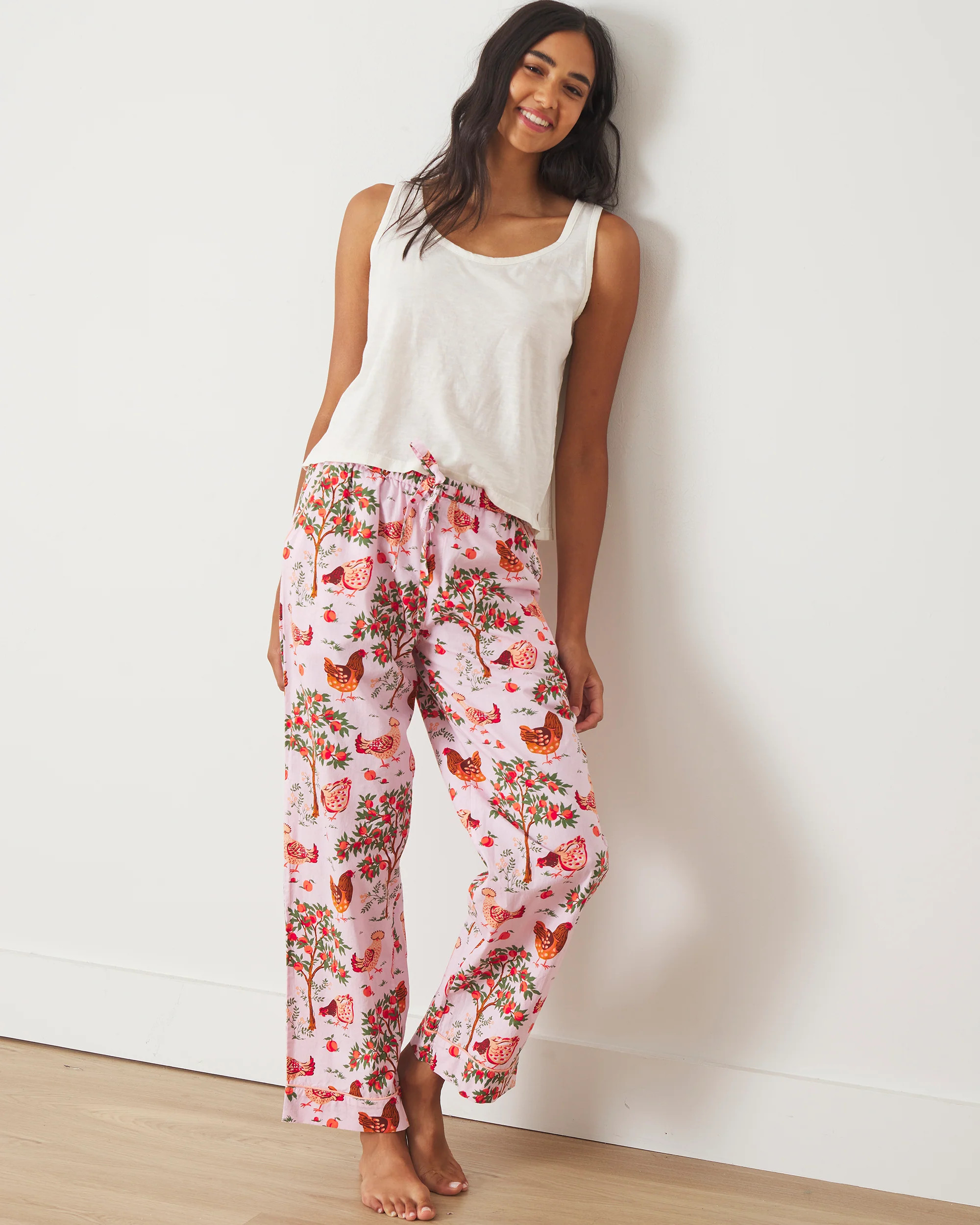 Hen House - PJ Pants - Ballet Pink | Printfresh