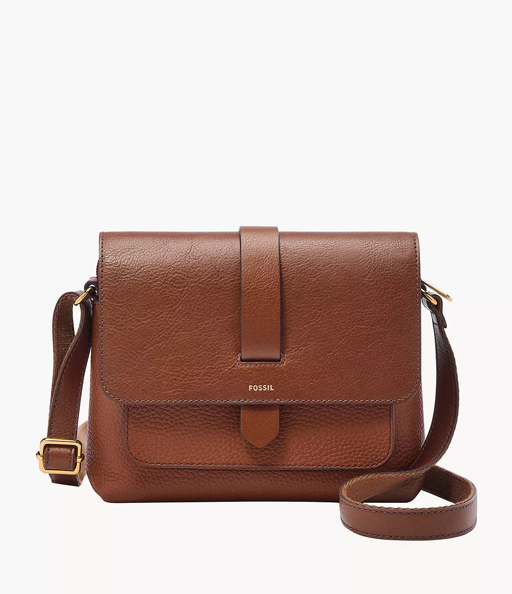 Kinley Leather Small Crossbody Bag | Fossil (US)