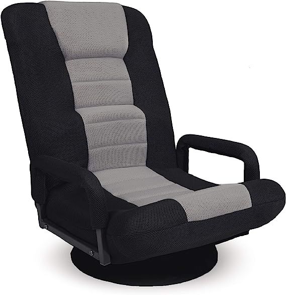 Amazon.com: Best Choice Products Swivel Gaming Chair 360 Degree Multipurpose Floor Chair Rocker f... | Amazon (US)