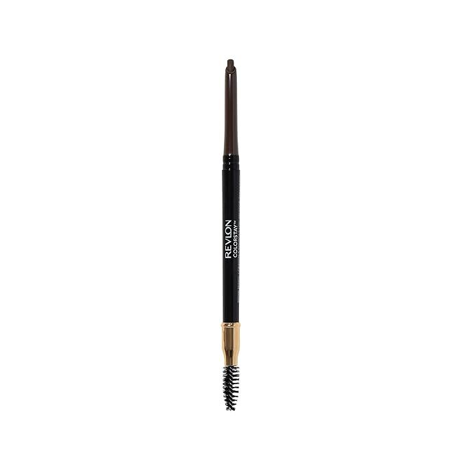 Eyebrow Pencil by Revlon, Colorstay Eye Makeup with Eyebrow Spoolie, Waterproof, Longwearing Angl... | Amazon (US)